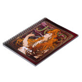 JOB van Alphonse Mucha Notitieboek (Linkerzijde)