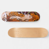 JOB van Alphonse Mucha Persoonlijk Skateboard (Horizontaal)