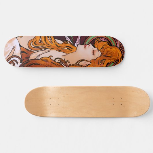 JOB van Alphonse Mucha Persoonlijk Skateboard (Horizontaal)