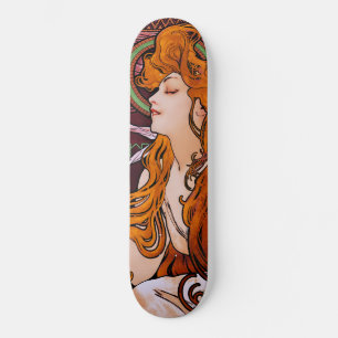 JOB van Alphonse Mucha Persoonlijk Skateboard