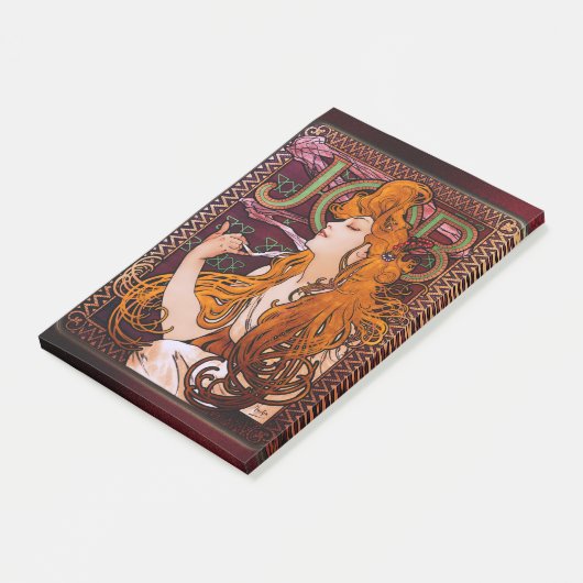 JOB van Alphonse Mucha Post-it® Notes (Schuin)