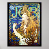 JOB van Alphonse Mucha Poster (Voorkant)