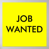 JOB WANNEER POSTER (Voorkant)