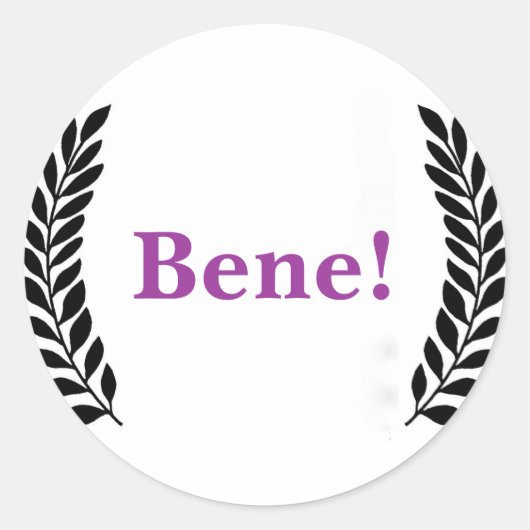 Job Well Done Stickers voor Latin Teachers! (Voorkant)