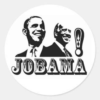 JOBAMA! RONDE STICKER