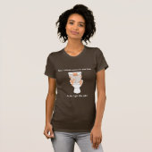 JobCat on Toilet T-shirt (Voorkant volledig)