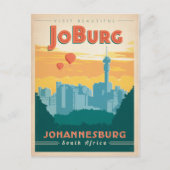 JoBerg, Zuid-Afrika Briefkaart (Voorkant)