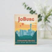 JoBerg, Zuid-Afrika Briefkaart (Staand voorkant)