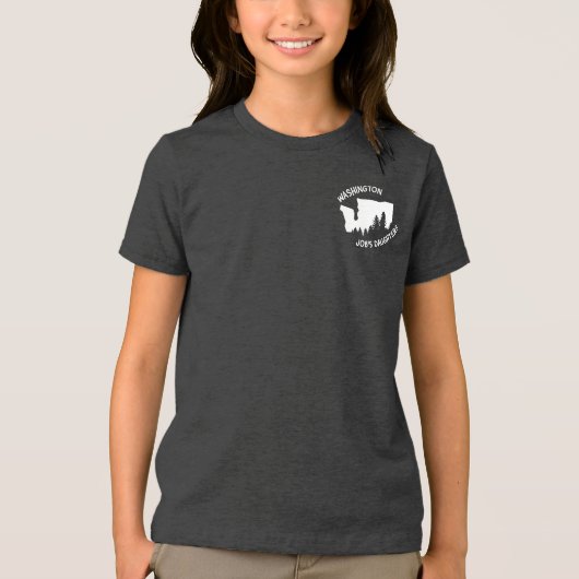 Job's Daughters Washington- T-shirt (Jo-BEE) (Voorkant)