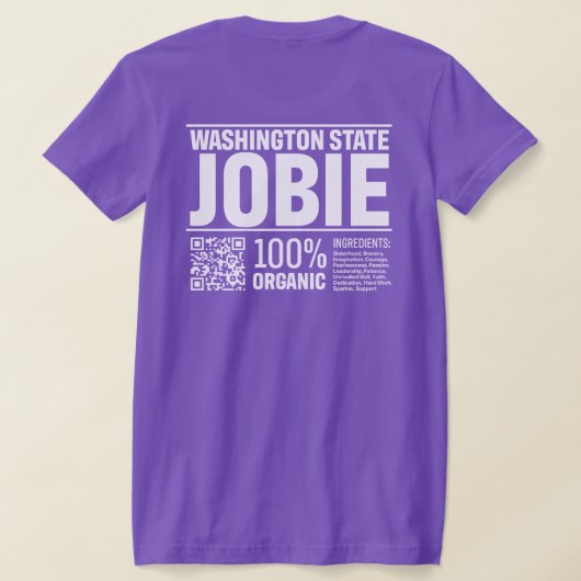 Job's Daughters Washington T-shirt (met achterkant (Laag Achter)