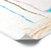 Jocelyn's Poster voor regenachtige dagen (Hoek)