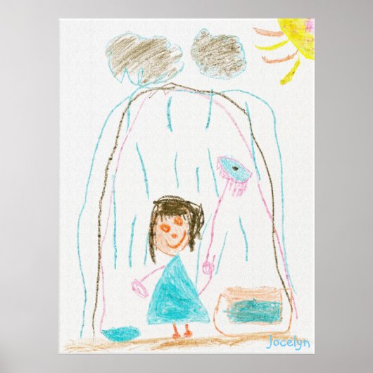Jocelyn's Poster voor regenachtige dagen (Voorkant)