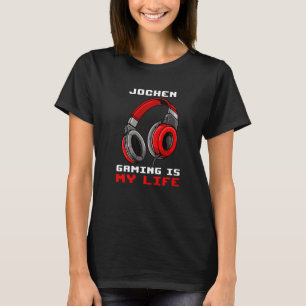 Jochen Gaming is mijn leven op maat T-shirt