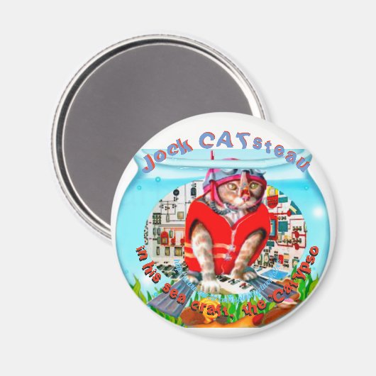 "Jock 'CAT'steau" Magneet (Voorkant / Achterkant)