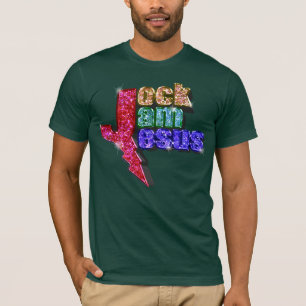 Jock Jam Jesus "Backwood Hick" Camo T (mannen) T-shirt