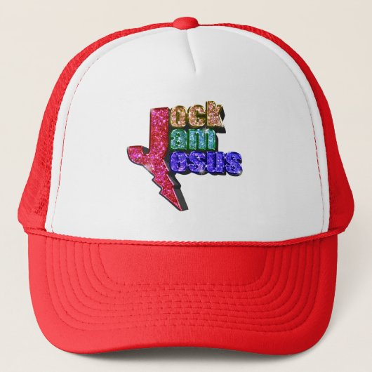 Jock Jam Jesus Official Trucker Hat Pet (Voorkant)
