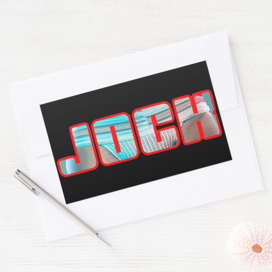 JOCK Rechthoek Stickers (Envelop)