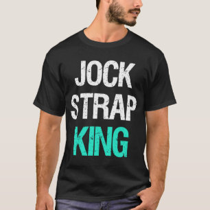Jock Strap King for Football Fans Mannen Women T-shirt
