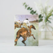 Jockey 2 van Toulouse-Lautrec Briefkaart (Staand voorkant)