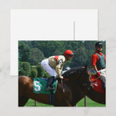 jockey briefkaart (Voorkant / Achterkant)