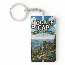 Jockey Cap Fryeburg Maine Rechthoekig Acryl