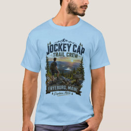 Jockey Cap Trail Crew Fryeburg Maine Tiener T-Shir T-shirt