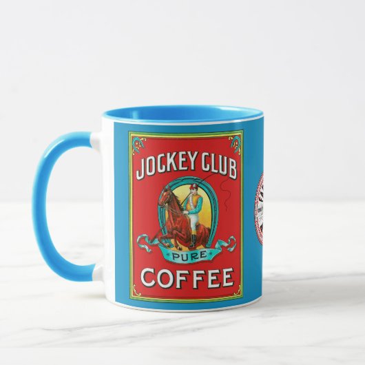 Jockey Club Coffee Mok (Links)