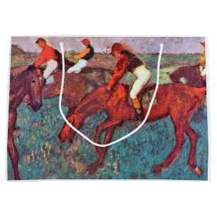 Jockey en paarden, Edgar Degas Groot Cadeauzakje
