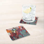 Jockey en paarden, Edgar Degas Kartonnen Onderzetters (Insitu)