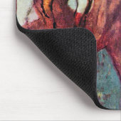 Jockey en paarden, Edgar Degas Muismat (Hoek)