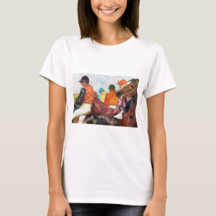 Jockey en paarden, Edgar Degas T-shirt