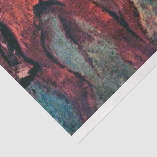 Jockey en paarden, Edgar Degas Tissuepapier (Detail)