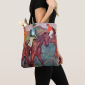 Jockey en paarden, Edgar Degas Tote Bag (Dichtbij)