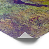 Jockey en paarden (voor de ras), Edgar Degas Poster (Hoek)