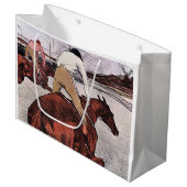 Jockey en Race Horse, Lautrec Groot Cadeauzakje (Voorkant Gekanteld)
