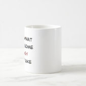 jockey, geweldige koffiemok (Center)