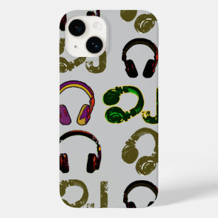 jockey-hoofdtelefoon met muziekschijf Case-Mate iPhone case