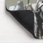 Jockey In Blauwe Muismat (Hoek)