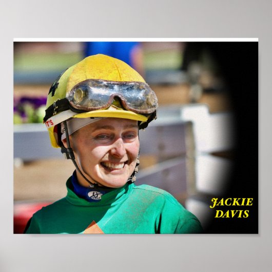 Jockey, Jackie Davis Poster (Voorkant)
