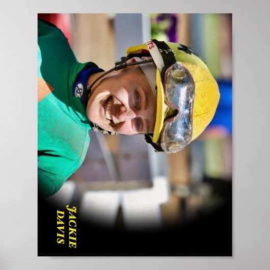 Jockey, Jackie Davis Poster (Voorkant)