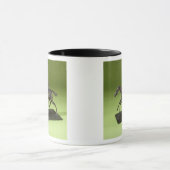 Jockey op een paard (brons) mok (Midden)