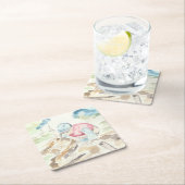 Jockey op Paard Kartonnen Onderzetters (Insitu)