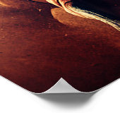 Jockey Retro Style Horse Racing Poster (Hoek)