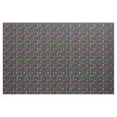 Jockey Silk Pattern op grijs Stof (Yard (91,4 cm))