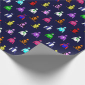 Jockey Silks Fun Horse Racing Cadeaupapier (Hoek)