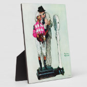 Jockey Weighing in by Norman Rockwell Fotoplaat (Zijkant)