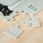 Jockey Weighing in by Norman Rockwell Legpuzzel (Zijkant)