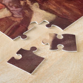 Jockeys door Edgar Degas,  paardenracekunst Legpuzzel (Zijkant)