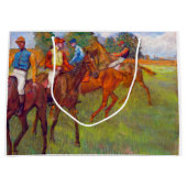 Jockeys en Race Horses, Edgar Degas Groot Cadeauzakje (Voorkant)