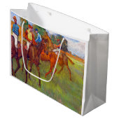 Jockeys en Race Horses, Edgar Degas Groot Cadeauzakje (Voorkant Gekanteld)